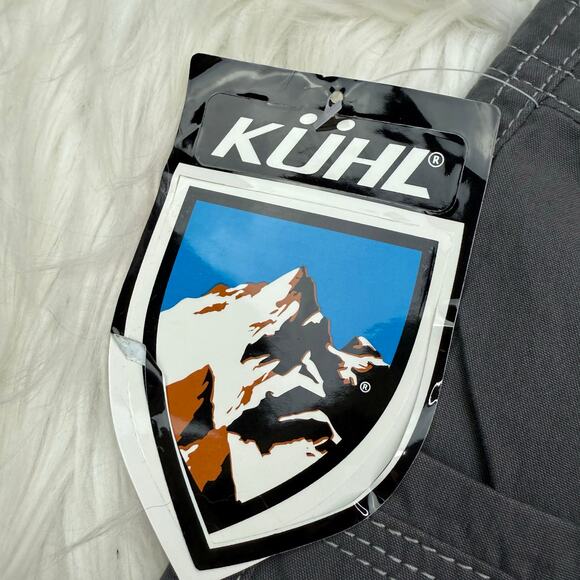Kuhl KuhlKURVE Women's Splash 5.5" Shorts Gray Size 8 NWT Hiking Outdoor Camping - Picture 8 of 16